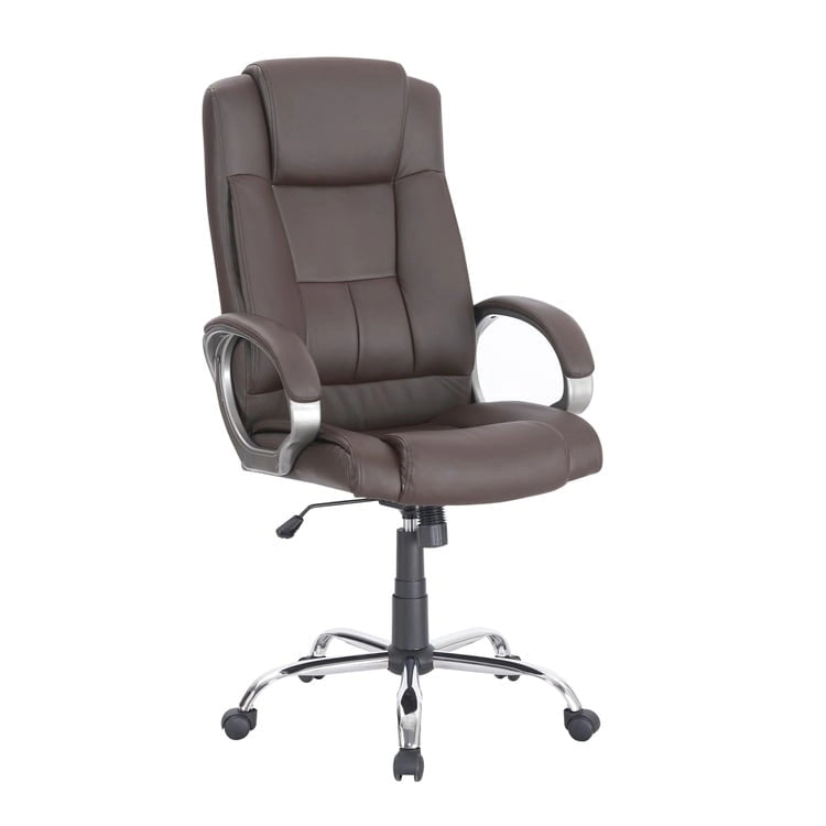 Adjustable Office Chair with Lumbar Support & 360° Swivel, Multiple Colors, Modern Style – Mesh Back / High Back Leather Options