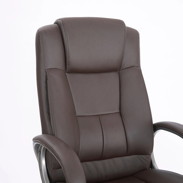 Adjustable Office Chair with Lumbar Support & 360° Swivel, Multiple Colors, Modern Style – Mesh Back / High Back Leather Options