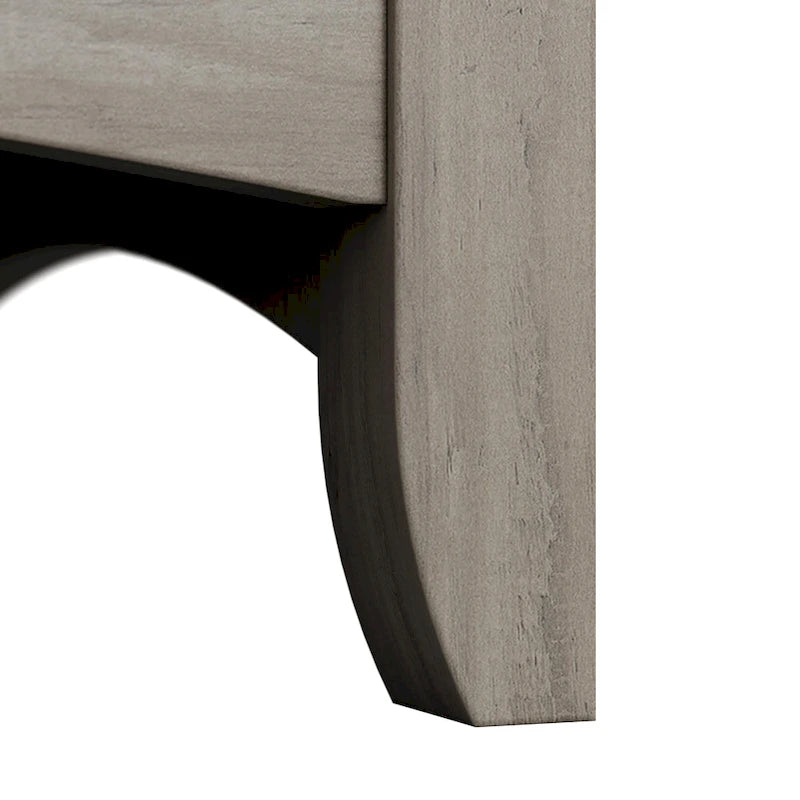 60W L-Shaped Corner Desk with Storage Cabinet & Drawer, Multiple Colors, Mission Style